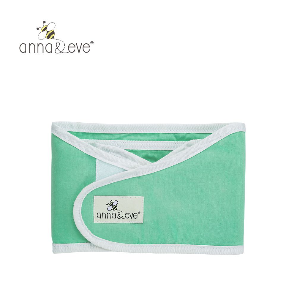 Anna&Eve - 美國 嬰兒舒眠包巾-綠色
