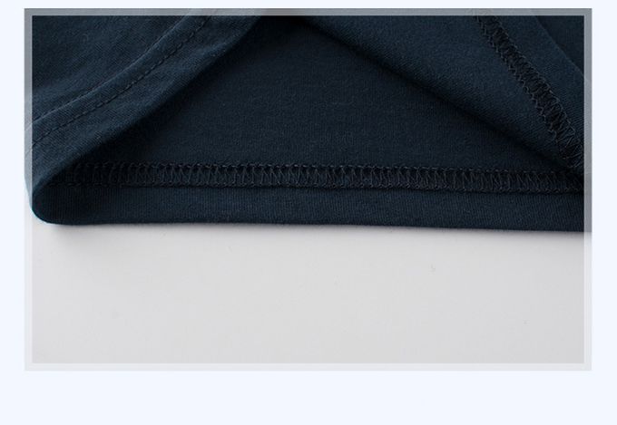 短袖棉T-拼色+小恐龍-灰+深藍+綠