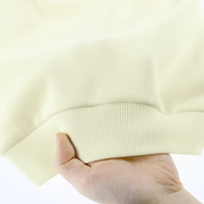 日本 BRANSHES - 裏起毛 可愛女孩縮口長袖上衣-滿版愛心-粉紅