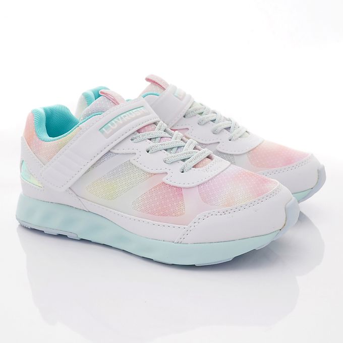 Moonstar日本月星 - LV競速2E運動鞋(中大童段)-運動鞋-白綠