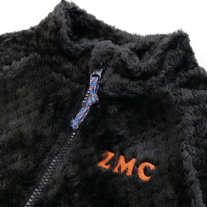 日本 ZOOLAND - 泰迪熊毛絨可愛動物臉休閒外套-貓熊-黑