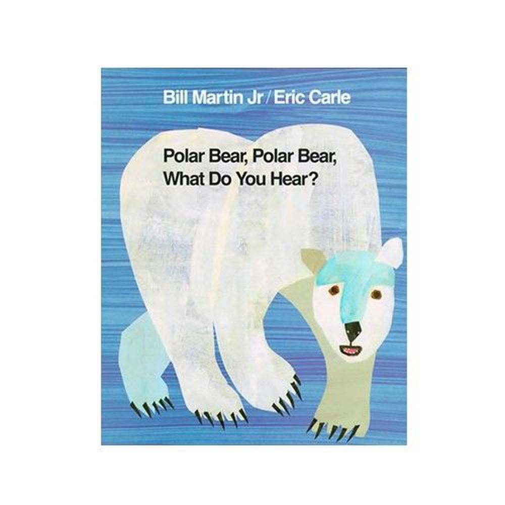 麥克兒童外文書店 - 有聲書-POLAR BEAR WHAT DO YOU HEAR/BK+CD