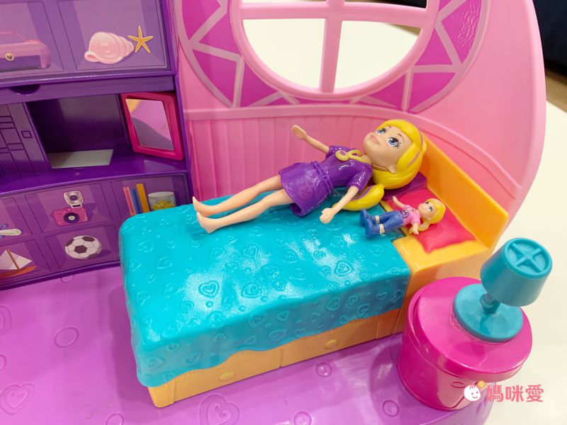 Polly Pocket 口袋波莉 - 口袋波莉房間變身組合