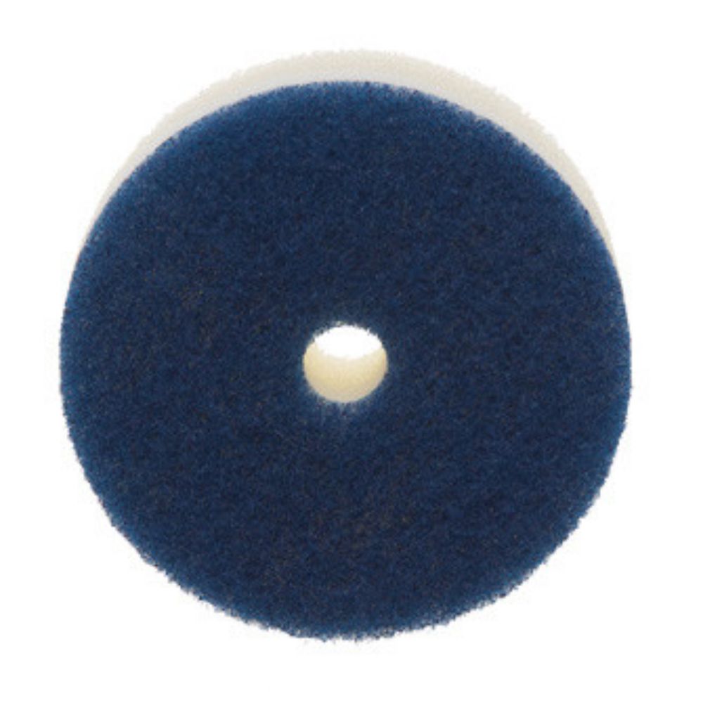 日本 MARNA - POCO系列 好清潔圓型3層菜瓜布-補充包單件組-深藍 (φ9.1×3.5cm)