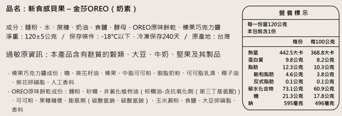 Golden Brown 布朗主廚 - 貝果 - 金莎OREO