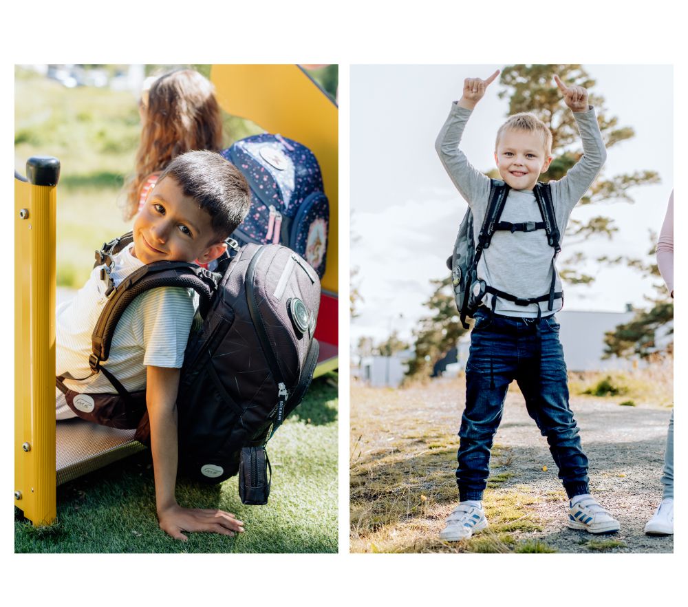 Beckmann - AIR FLX 擴充護脊書包 20~25L-3D太空火箭