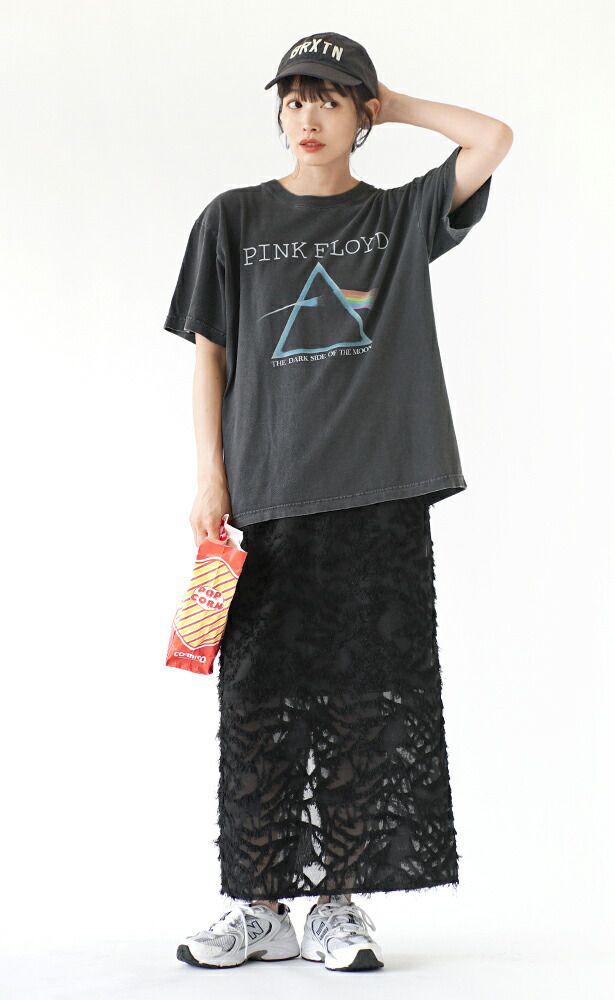 日本 zootie - 浪漫抽鬚修身鉛筆裙-米杏