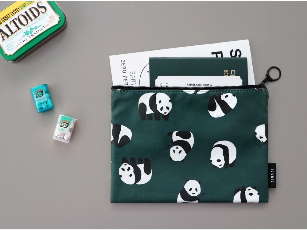 韓國 ICONIC - 防潑水收納袋(M)-童話獨角獸 (20X15cm)