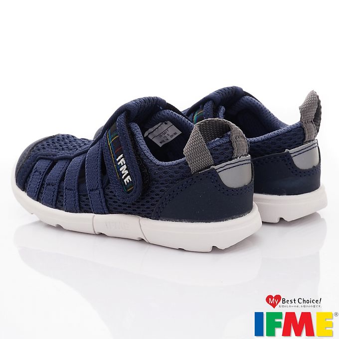 日本IFME - 水涼機能童鞋-IF20-341711軍藍(中小童段)-水涼鞋-軍藍