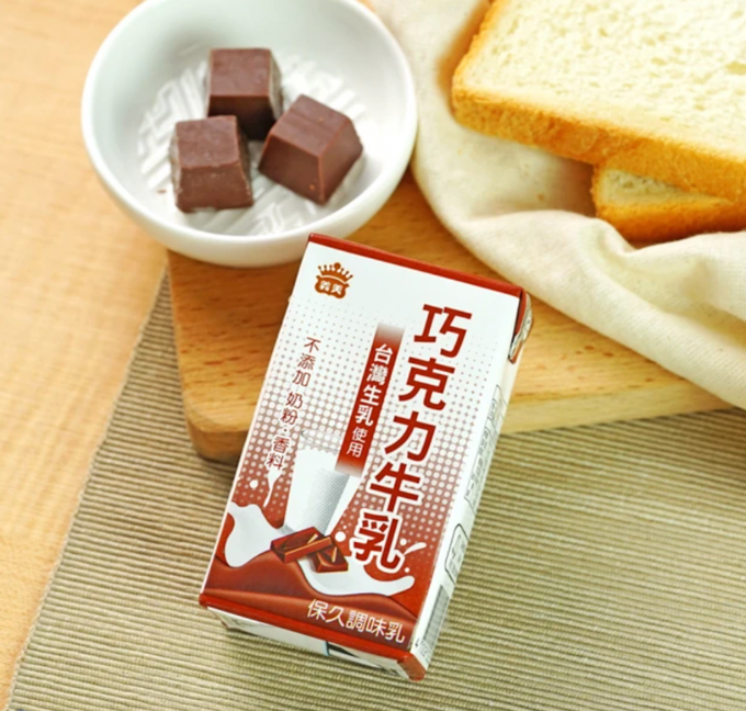 義美 - 義美牛乳125mlx24入(巧克力保久乳)-效期到2023-07-06