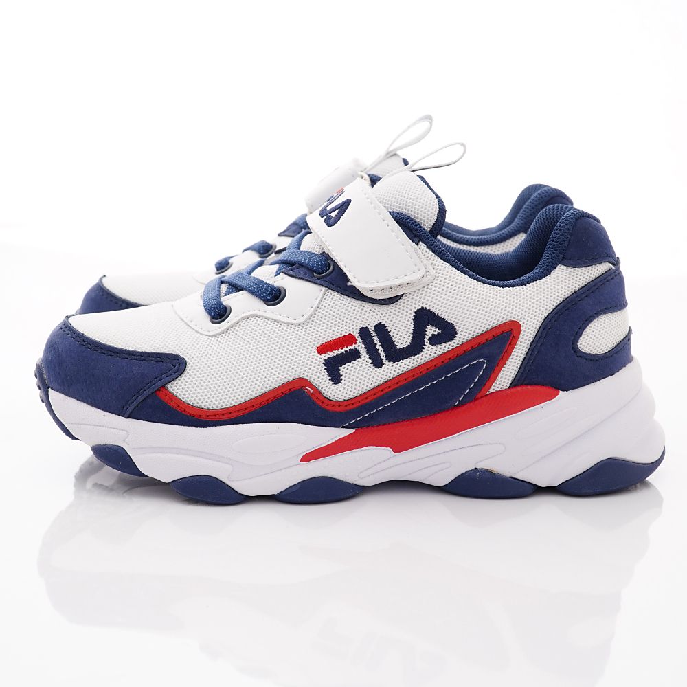 FILA - 義式老爹運動鞋款(中大童段)-藍白紅