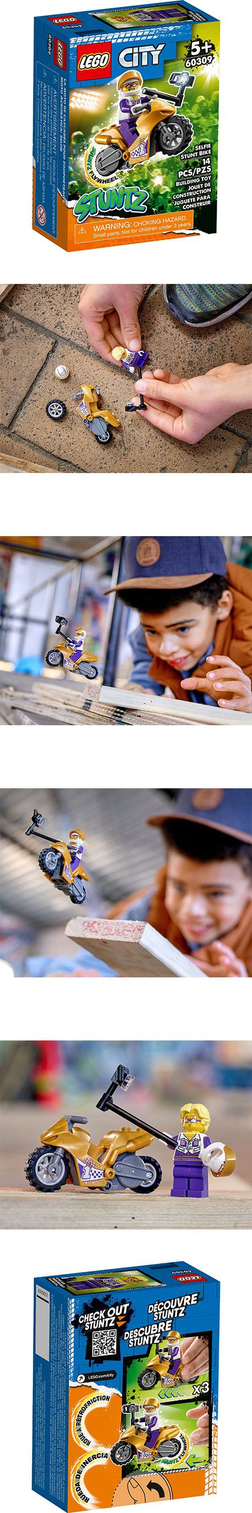 樂高 LEGO - 樂高積木 LEGO《 LT60309》City 城市系列 - Selfie Stunt Bike-14pcs