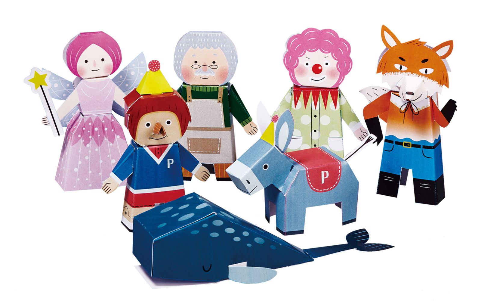 【3D童話小劇場】小木偶：動手做模型X啟發創造力遊戲書(內附7款紙模型)