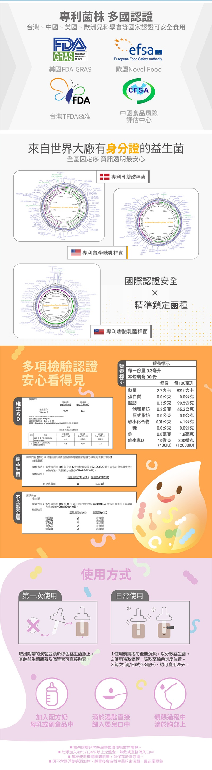 齒妍堂 - ABD寶貝盾嬰幼兒益生菌滴劑-10ml