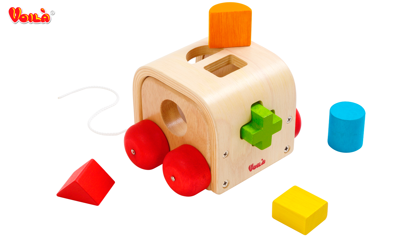 泰國 Voila - 形狀車-新色-1歲以上