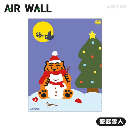 Airtec - MUZIK TIGER X Air Wall Air Fresh抑菌除臭壁貼-聖誕雪人