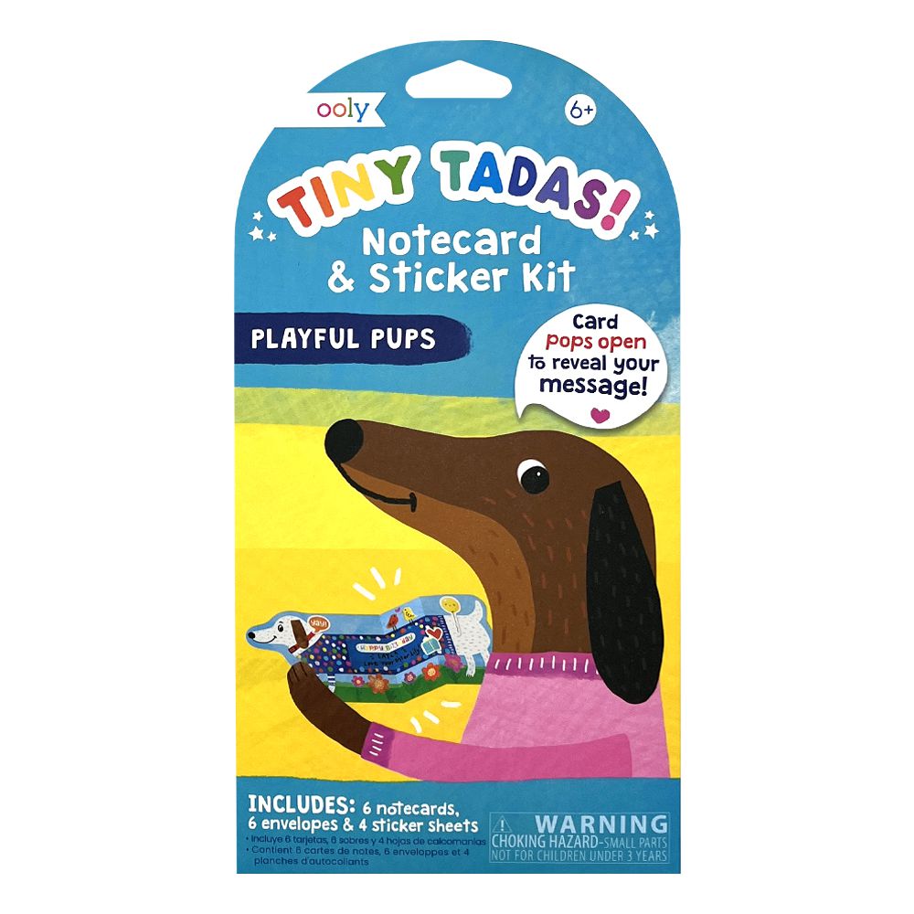 【幼兒益智遊戲】隨行貼紙文青小卡組 (快樂狗狗的世界)