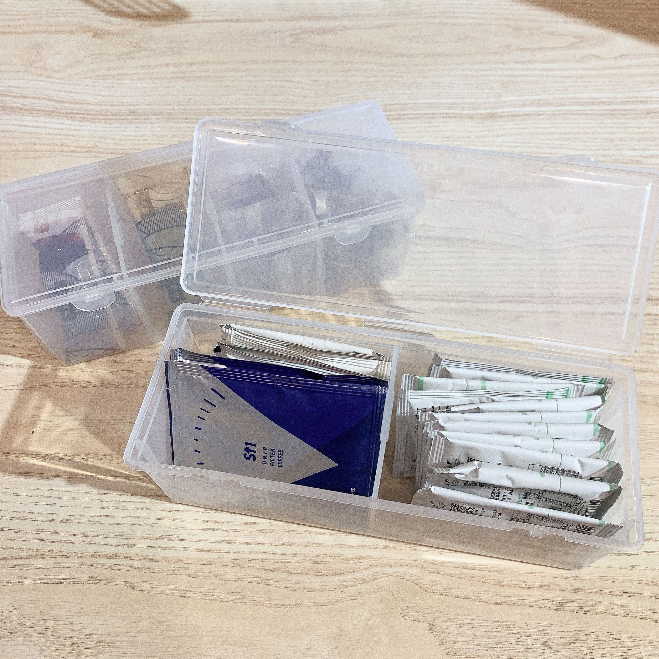 理理 liil - 韓國HICKIES 活動夾層茶包收納盒 (26.3x10.8x8.7cm)