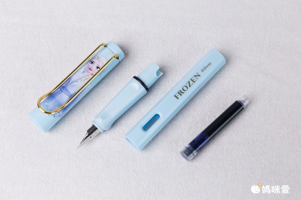 卡通精美兒童鋼筆禮盒組(6入)-卡通人物米奇 (16x16.3x2.3cm)