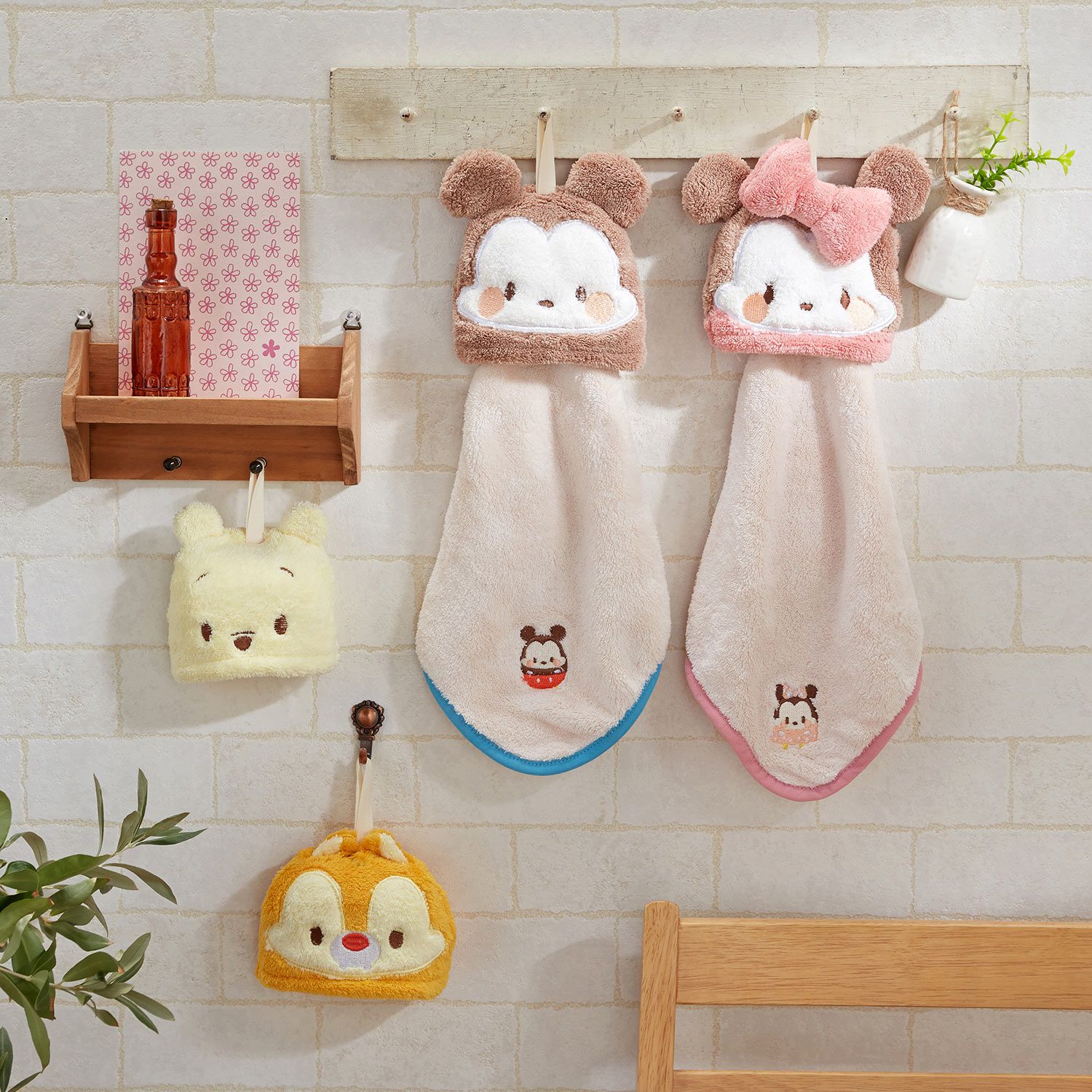 日本千趣會 - 迪士尼 擦手巾-米妮 (25x25cm)