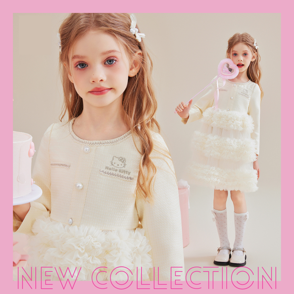 公主夢成真🩷人氣卡通聯名童裝 (110-160cm) 夢幻登場，大童尺寸限量搶！