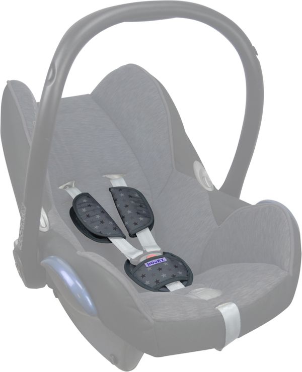 荷蘭 DOOKY - 手提汽座安全帶護套/墊-異國靛藍