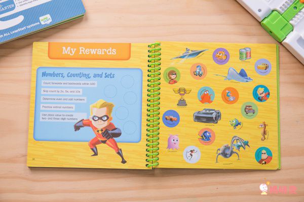 LeapFrog美國跳跳蛙 - LeapStart Sr. Books: 兒童9-迪士尼皮克斯 數學特攻隊3D