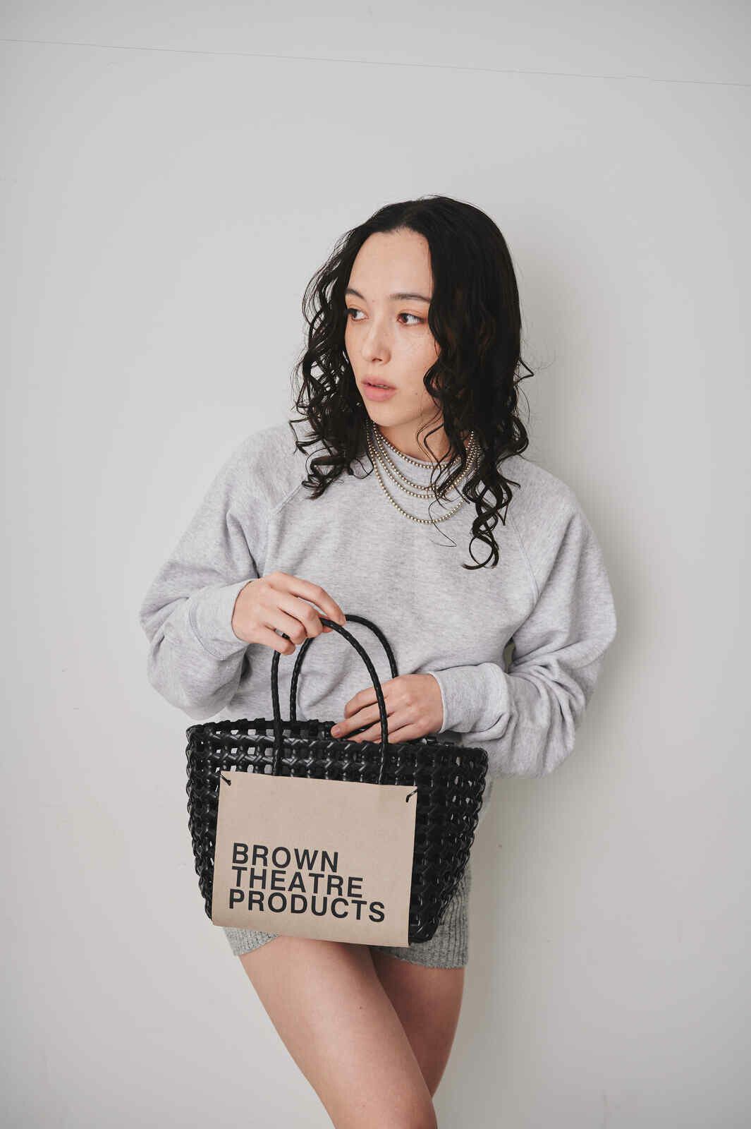 日本代購 - [熱銷冠軍] 品牌經典手提編織包-經典黑 (30x20x12cm)