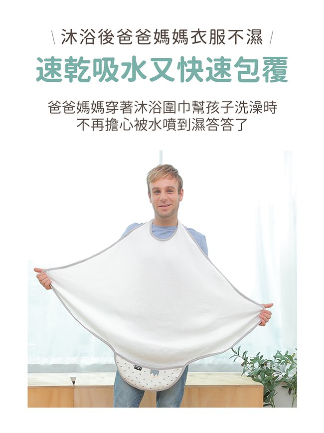 韓國 Friendaddy - 冰淇淋多功能嬰兒浴巾 - 黃色水果