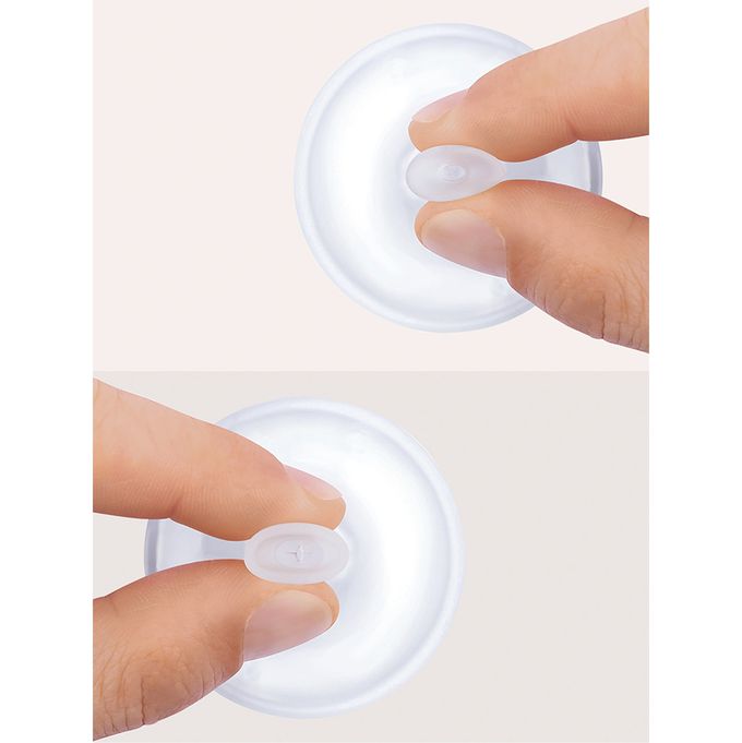 貝親 Pigeon - 自然離乳矽膠吸嘴十字孔(12個月起)