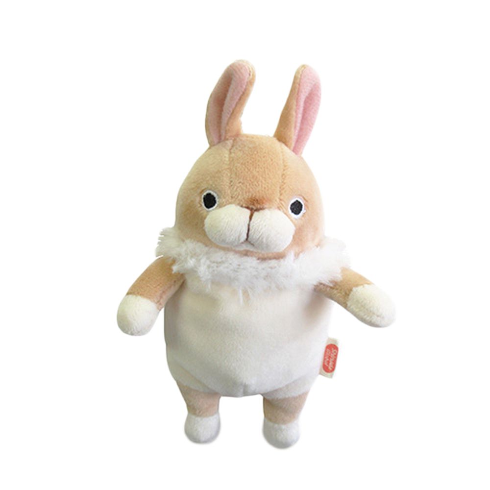 Mochi Series｜末班茫茫大叔-迷你豎耳兔吊飾（米黃色）