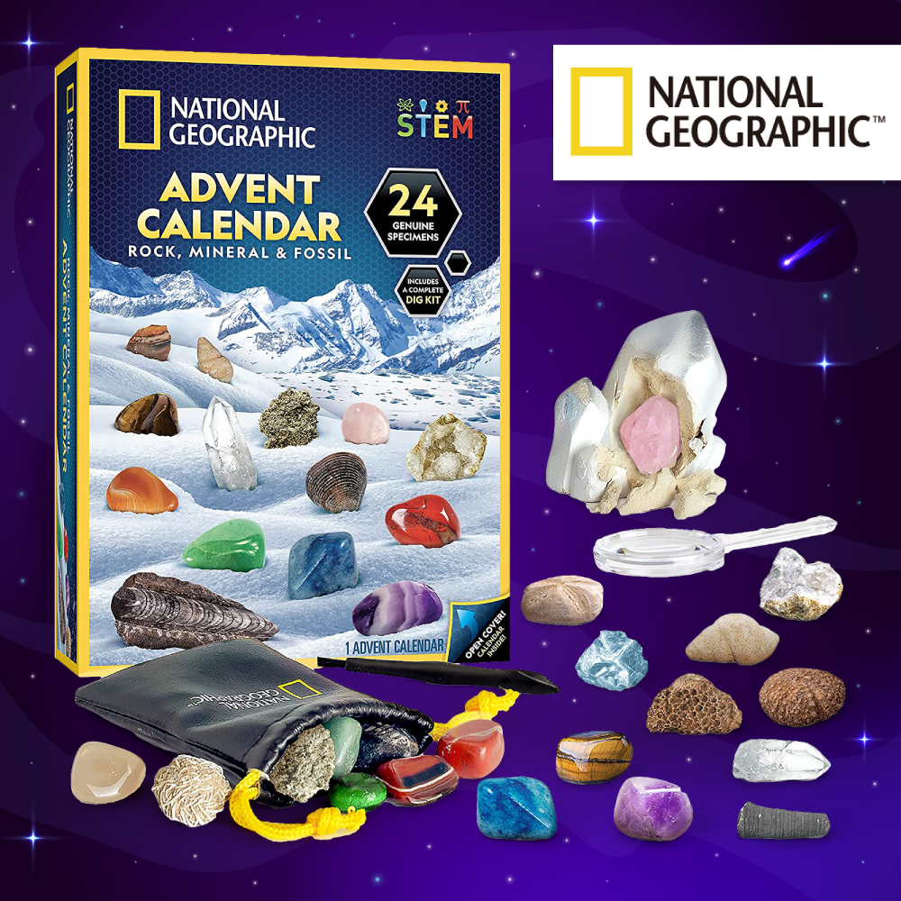 聖誕禮物推薦！【國家地理頻道授權】考古探索x科學玩具