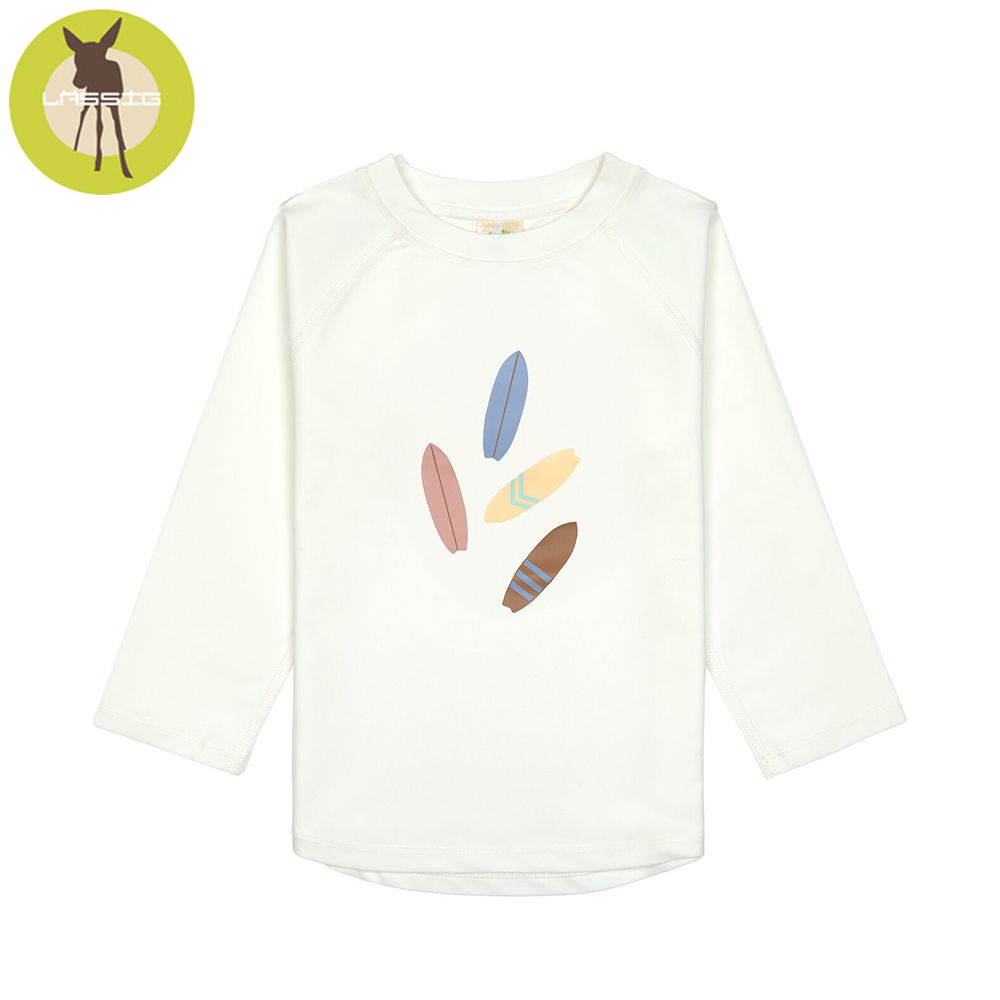 嬰幼兒抗UV長袖泳裝上衣-衝浪版