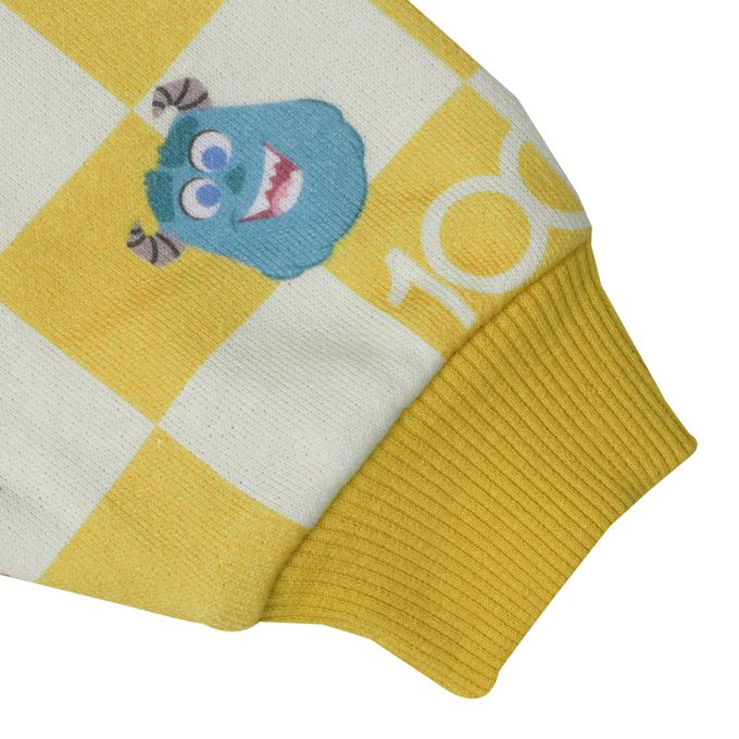 akachan honpo - 休閒上衣-迪士尼 格子-黃色