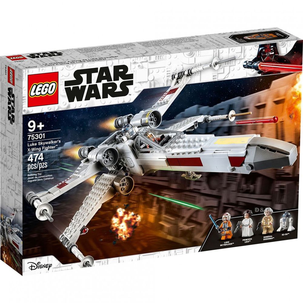 樂高積木 LEGO《 LT75301 》STAR WARS 星際大戰系列 - 路克天行者X翼戰機-474pcs