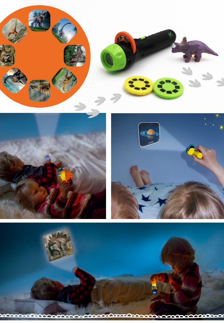 德國 Moses - 投影手電筒-恐龍世界