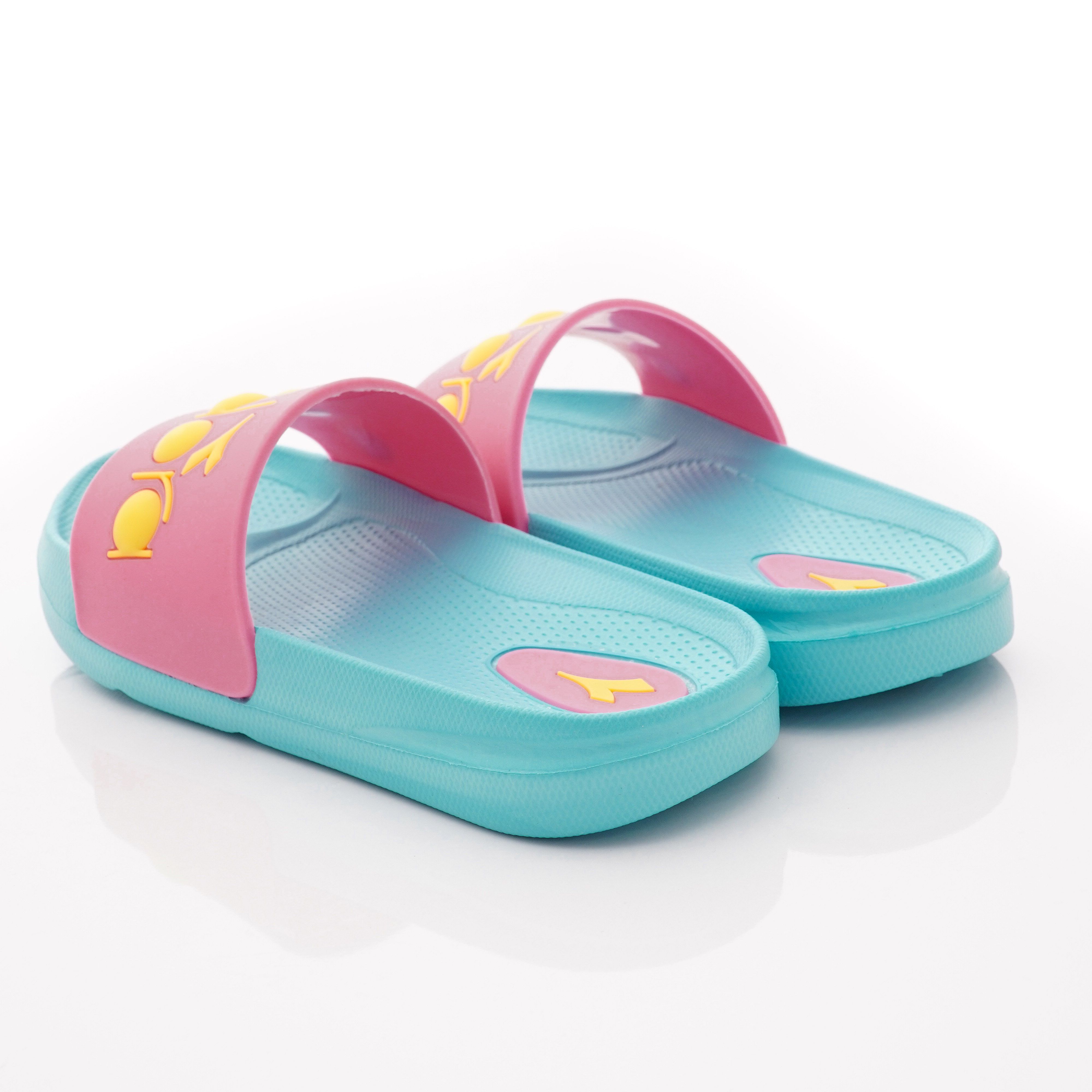 DIADORA - 輕量LOGO涼鞋/拖鞋(中小童段)-桃