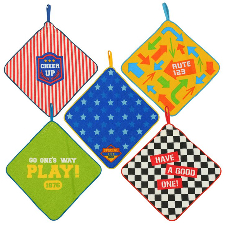 akachan honpo - 擦手巾5件組-個性