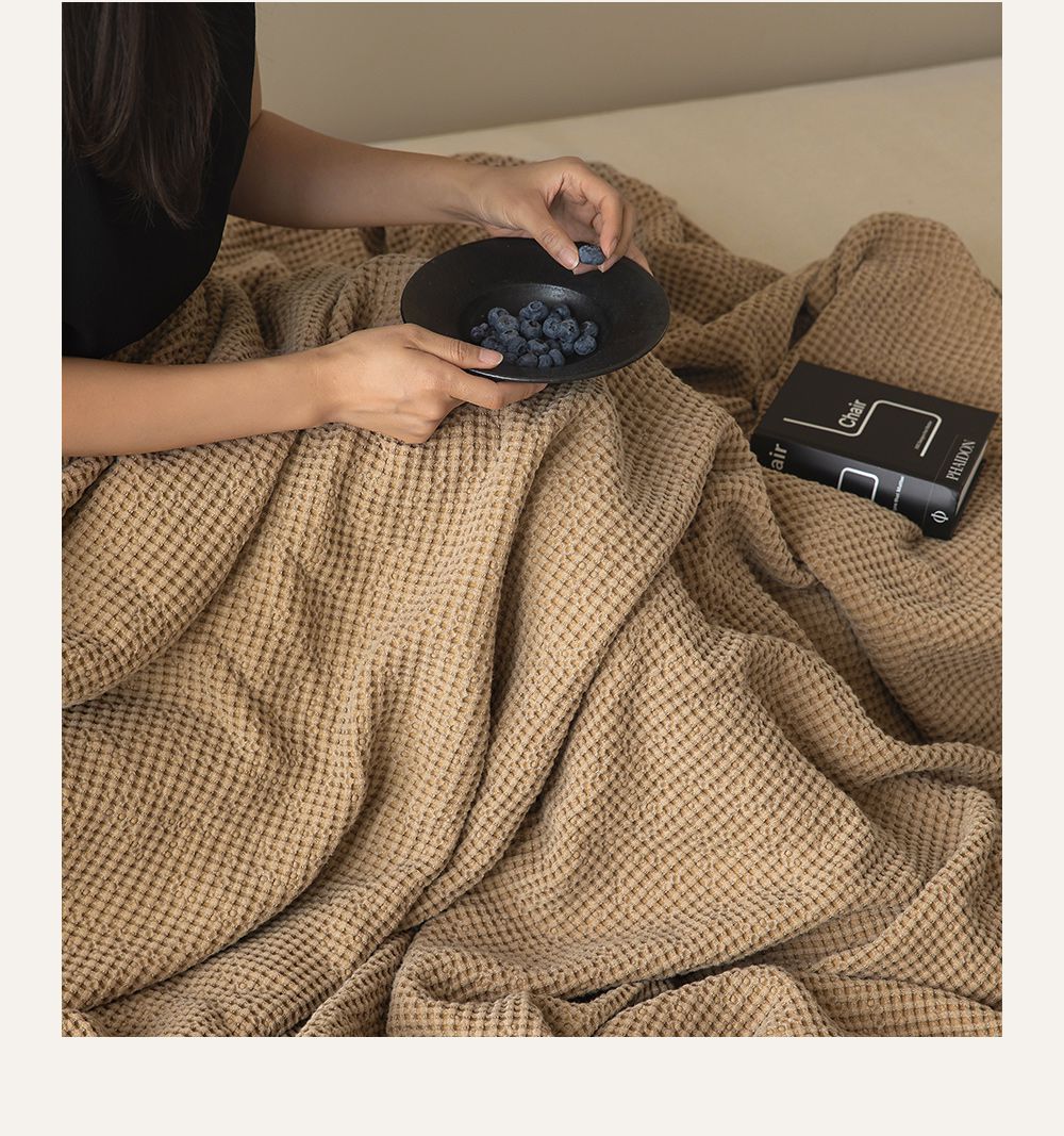 韓國 Maatila - 天絲莫代爾鬆餅被毯