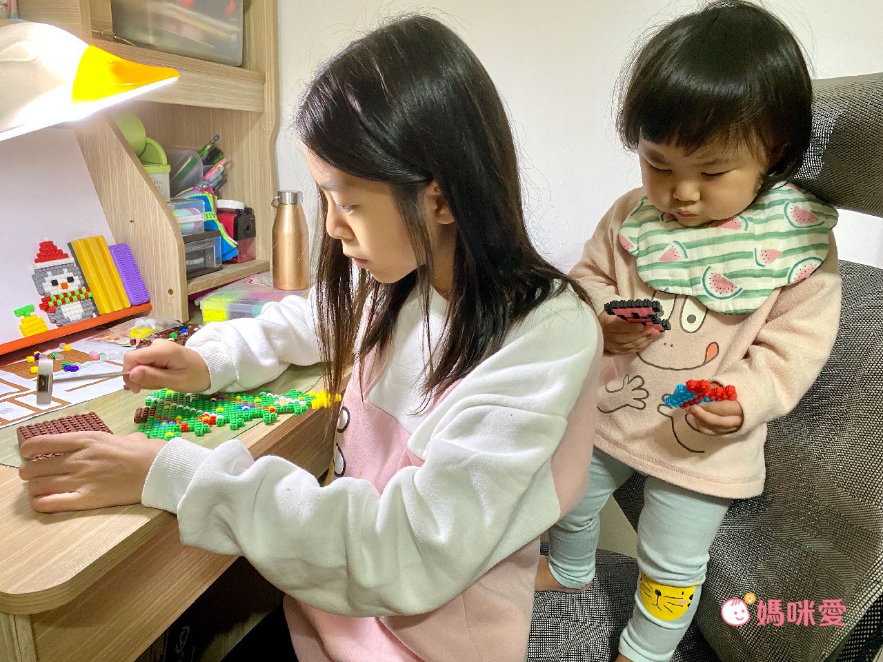 可重複拆卸，玩法多變【韓國Color Story 】免熨燙拼豆