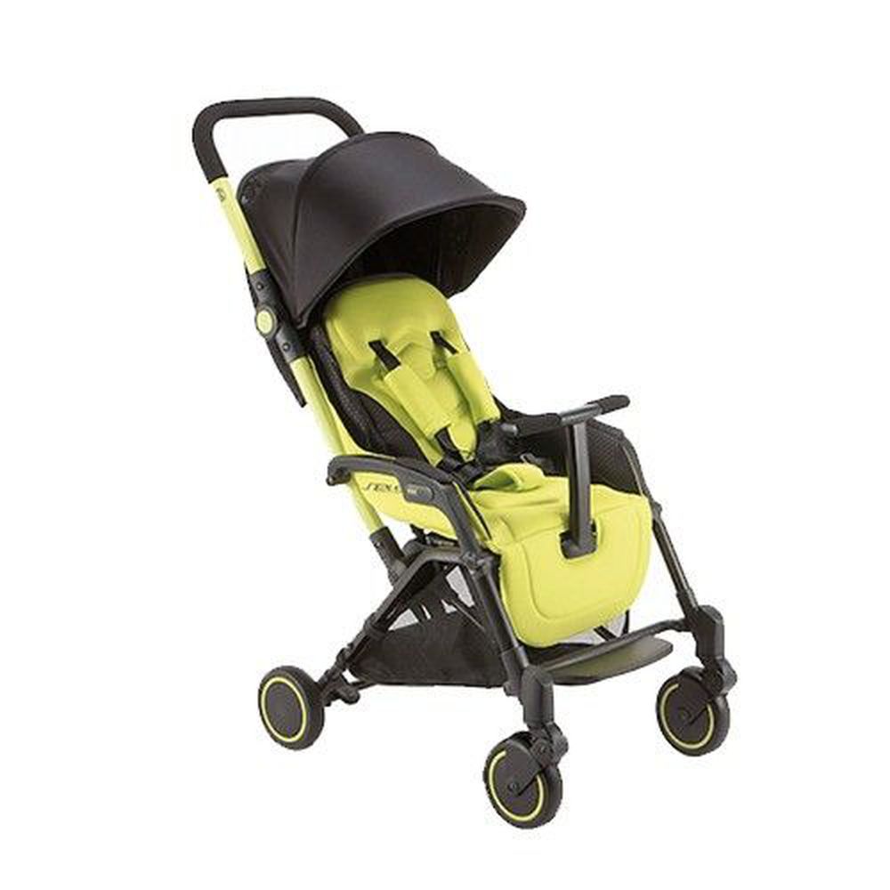 義大利 Pali - SEI.9 秒收可折疊站立嬰幼兒手推車-綠色-6.9kg