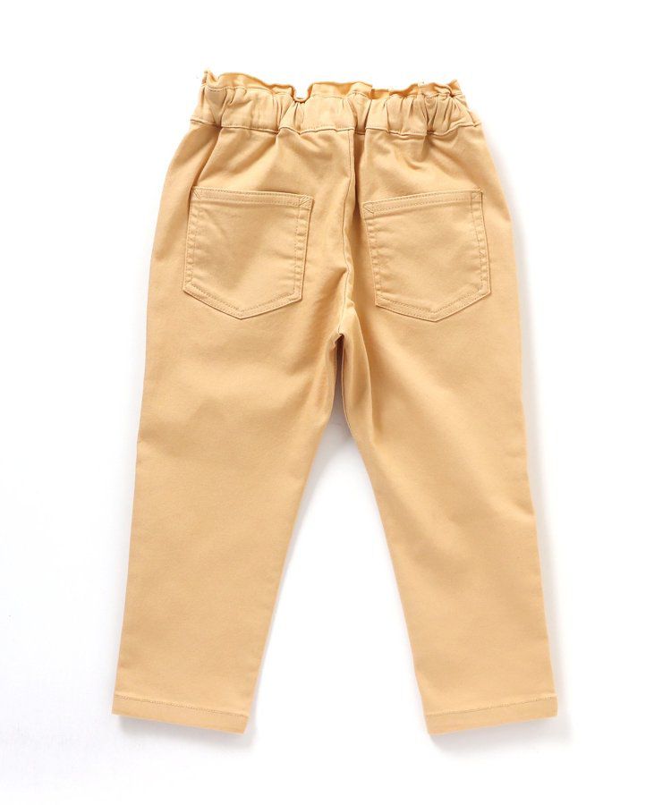 日本 apres les cours - 蝴蝶結口袋腰鬆緊長褲-黑白格