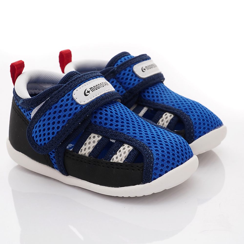 MOONSTAR日本月星 - 穩健寶寶學步鞋(寶寶段)-寶藍