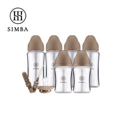 Simba 小獅王辛巴 - 咬咬喝喝全到位！新生起手包-日常型-可可奶