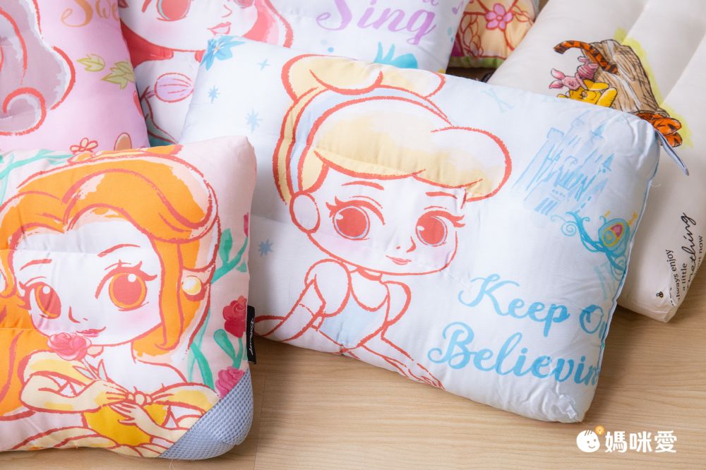 迪士尼 天絲兒童水洗枕｜整顆丟機洗、快乾好舒適
