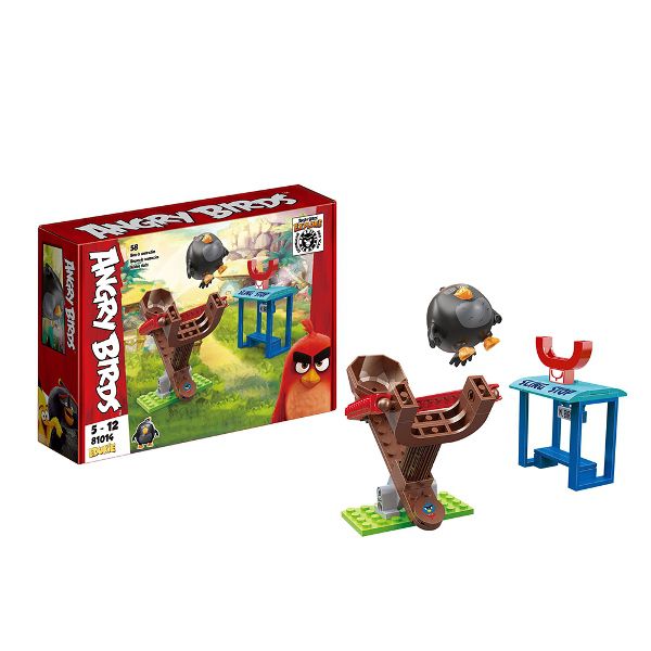 BBlocks - 基本顆粒憤怒鳥 彈射台 81014-58pcs