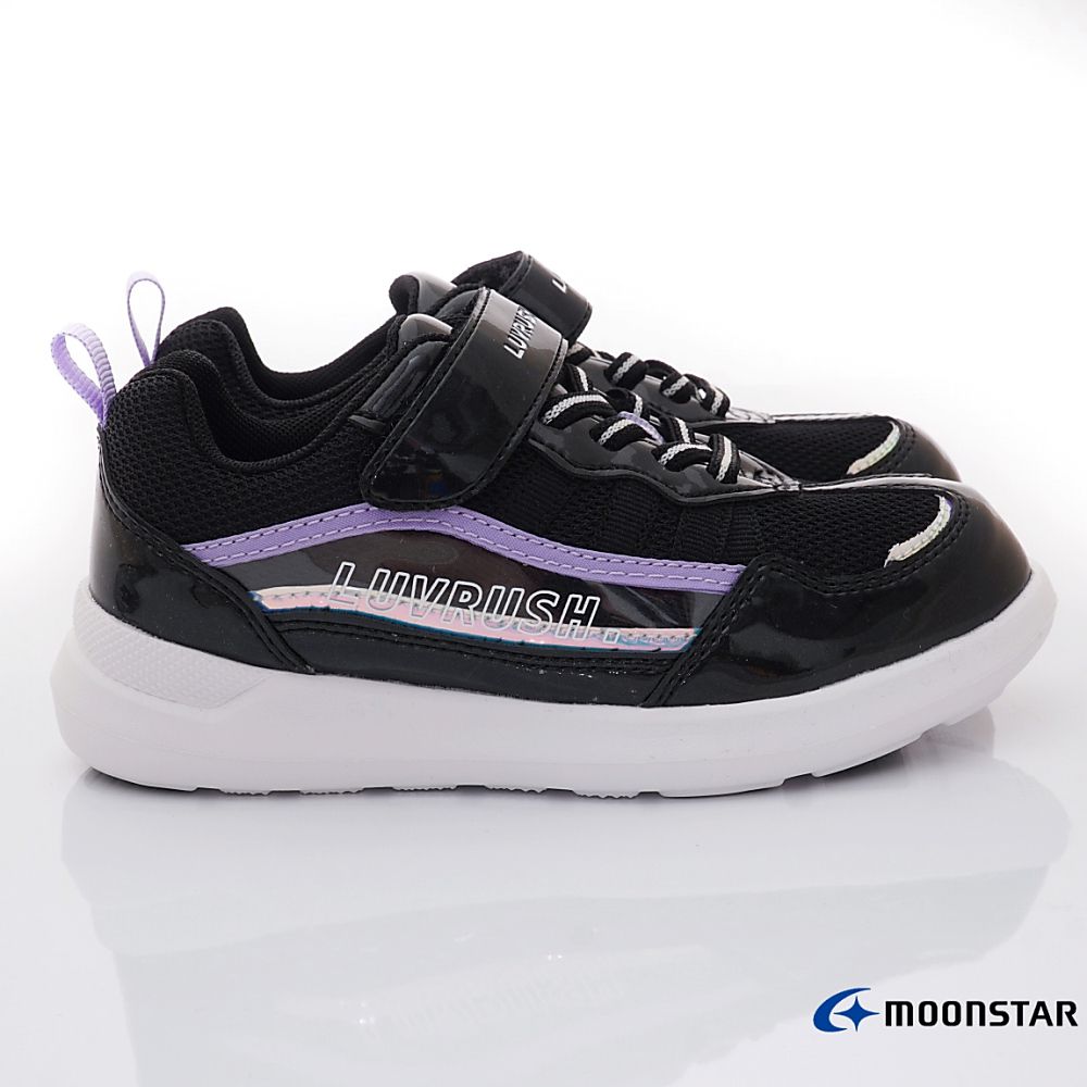 Moonstar日本月星 - 月星機能防水運動鞋(中大童段)-運動鞋-黑