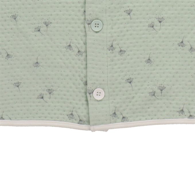 akachan honpo - 頂級合身防踢被-淺綠色 (90~100cm)