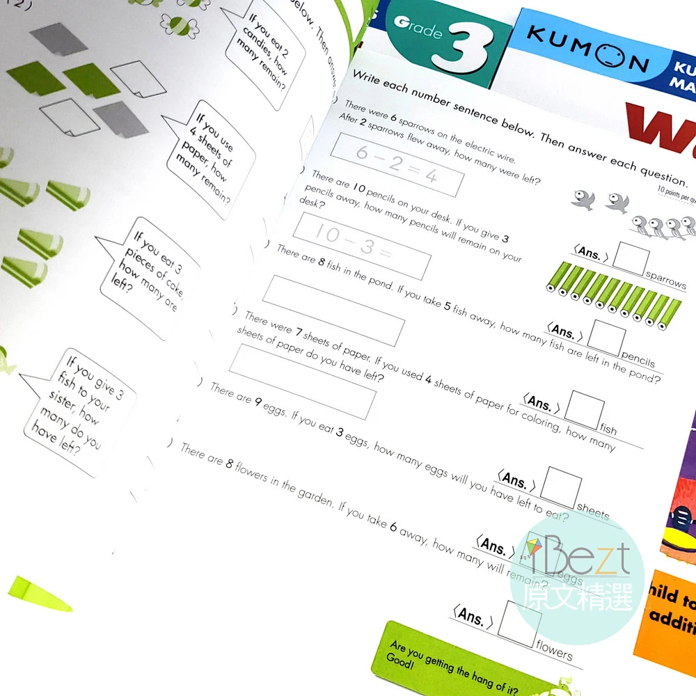 KUMON - Kumon Math Workbooks Word Problems 功文思維專業教材