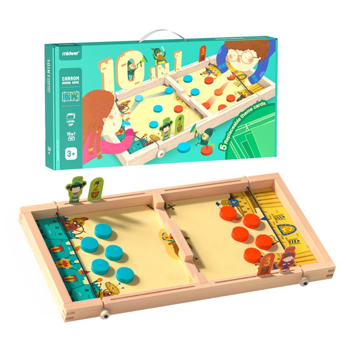 MiDeer - 10合一彈棋桌遊組